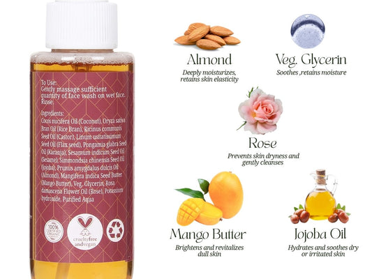 Wild Rose Face Wash (100ml)