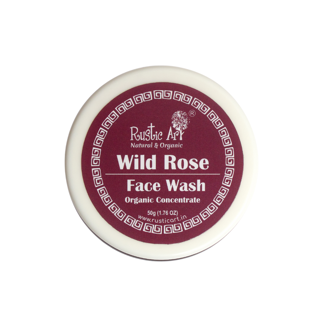 Wild Rose Face Wash Concentrate (50gm), Rustic Art