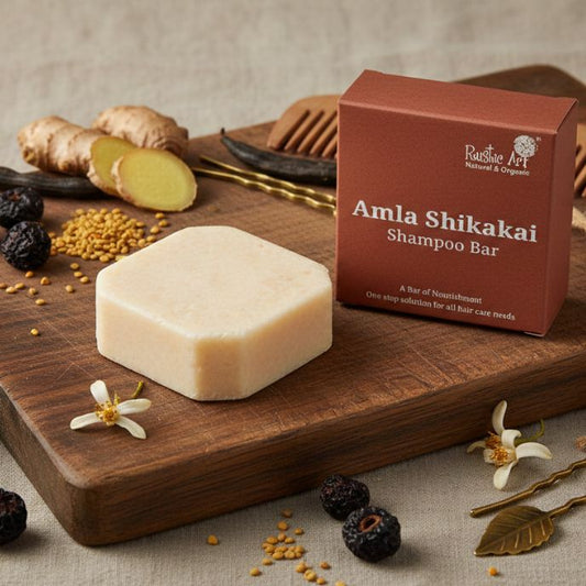 Amla Shikakai Shampoo Bar | All Hair Types (75g)