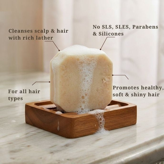 Amla Shikakai Shampoo Bar | All Hair Types (75g)