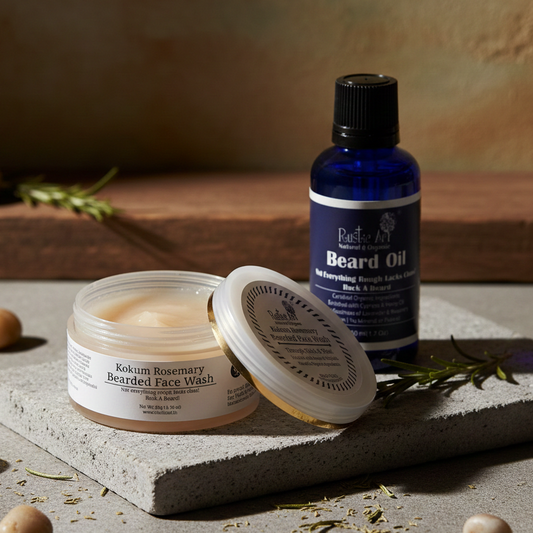 Bearded Blues: Bearded Face Wash 50 gm + Beard Oil 50 ml