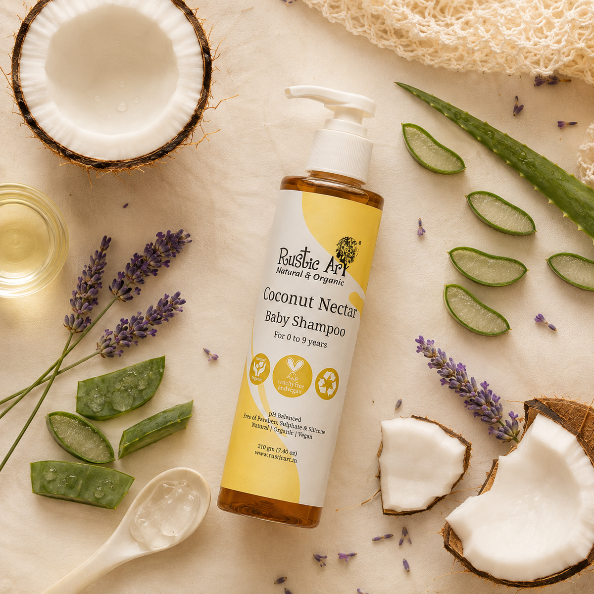 Coconut Nectar Baby Shampoo