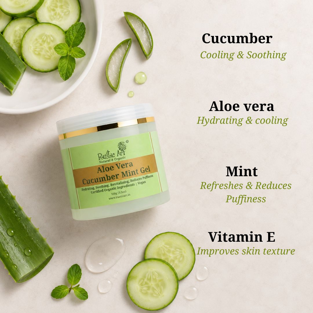 Aloe Vera Cucumber Mint Gel (100gm)