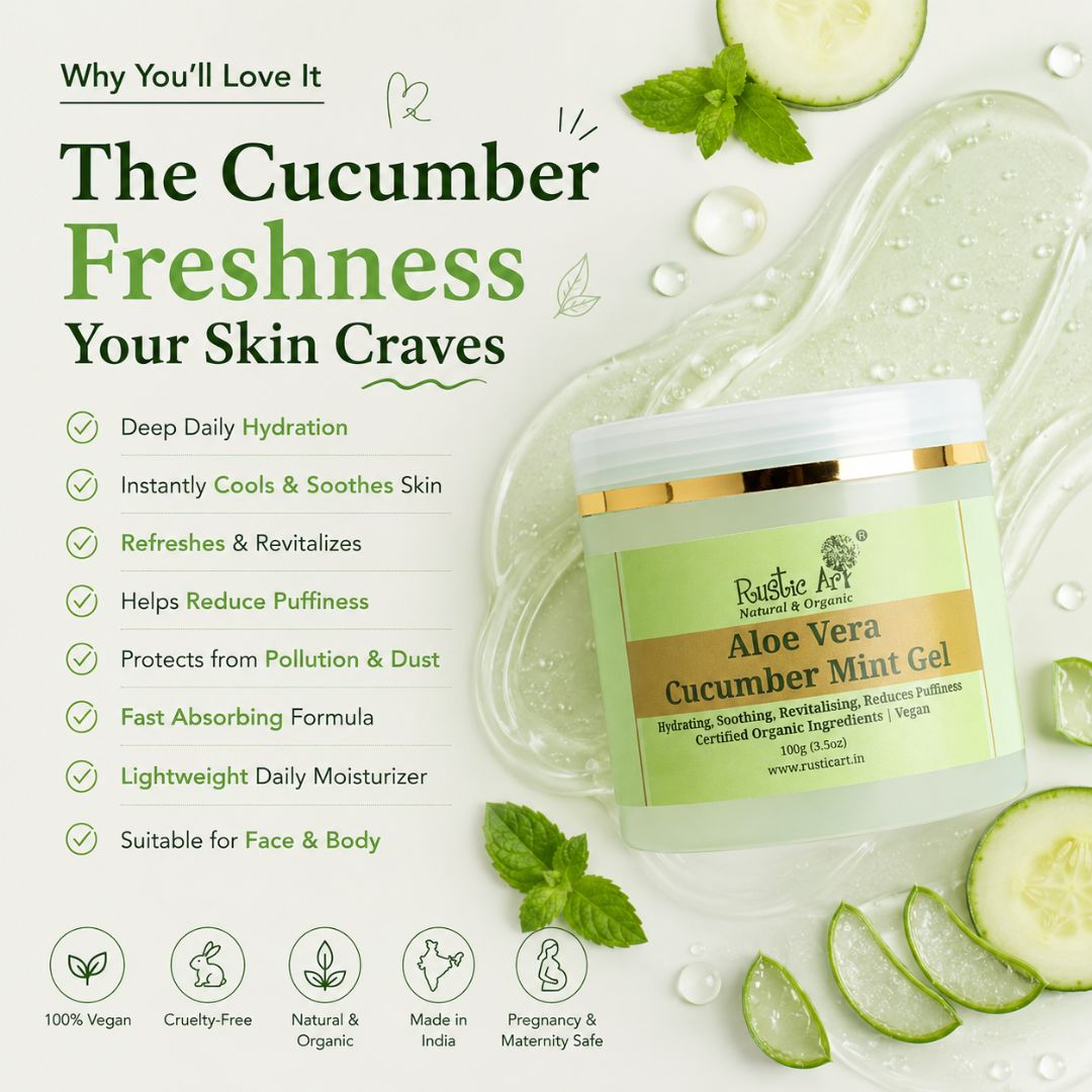 Aloe Vera Cucumber Mint Gel (100gm)