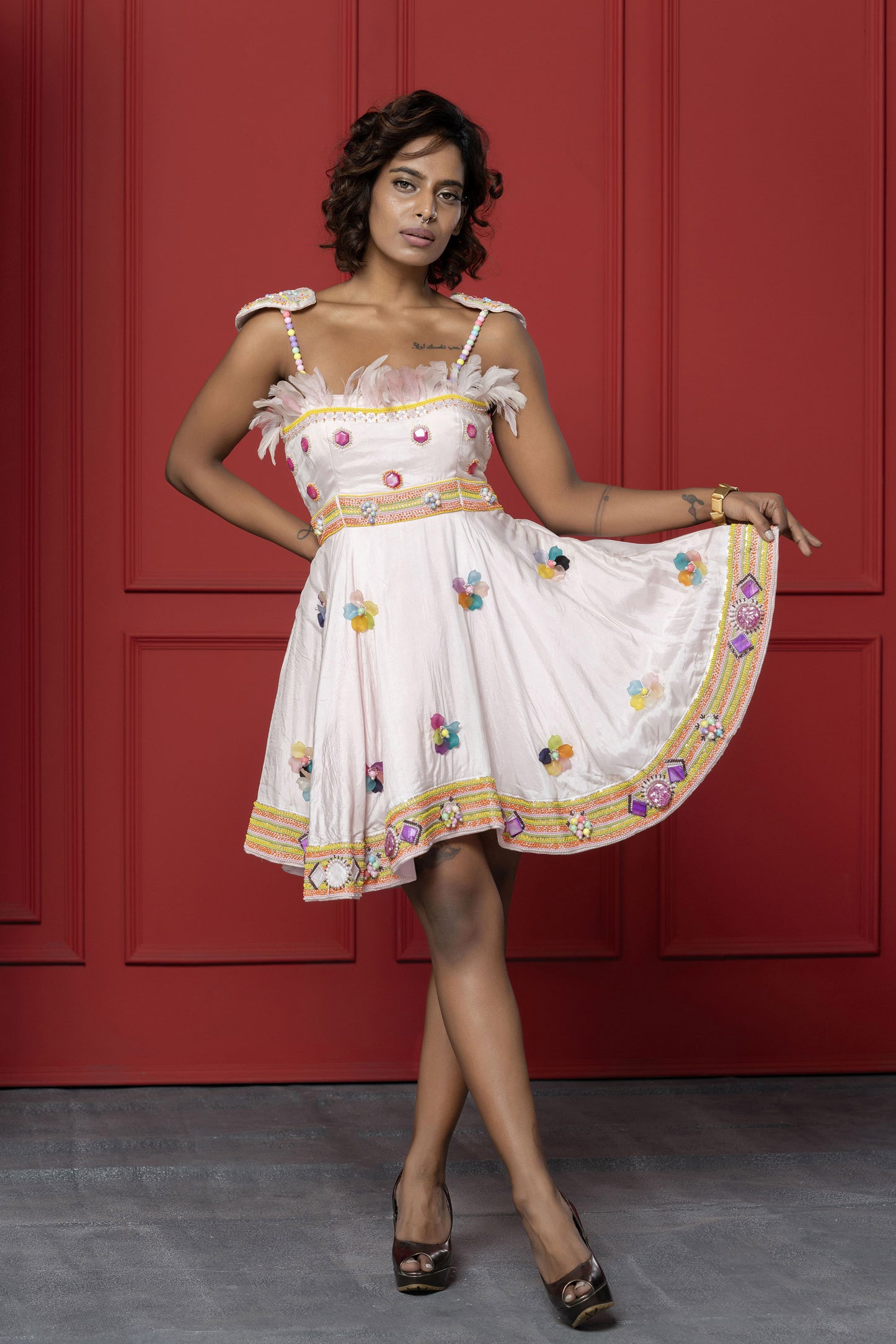 Baby-Pink Barbie Frock