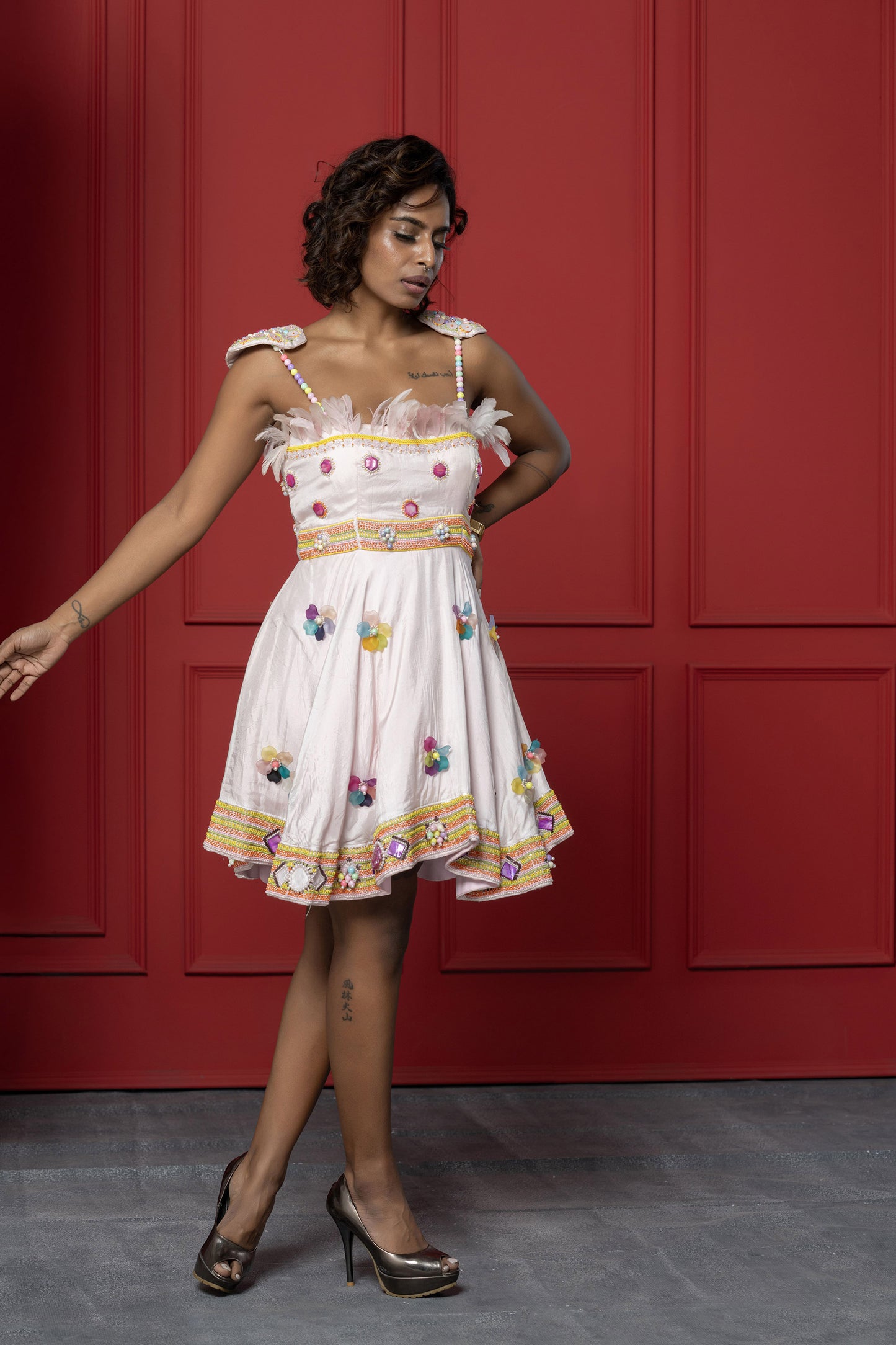 Baby-Pink Barbie Frock