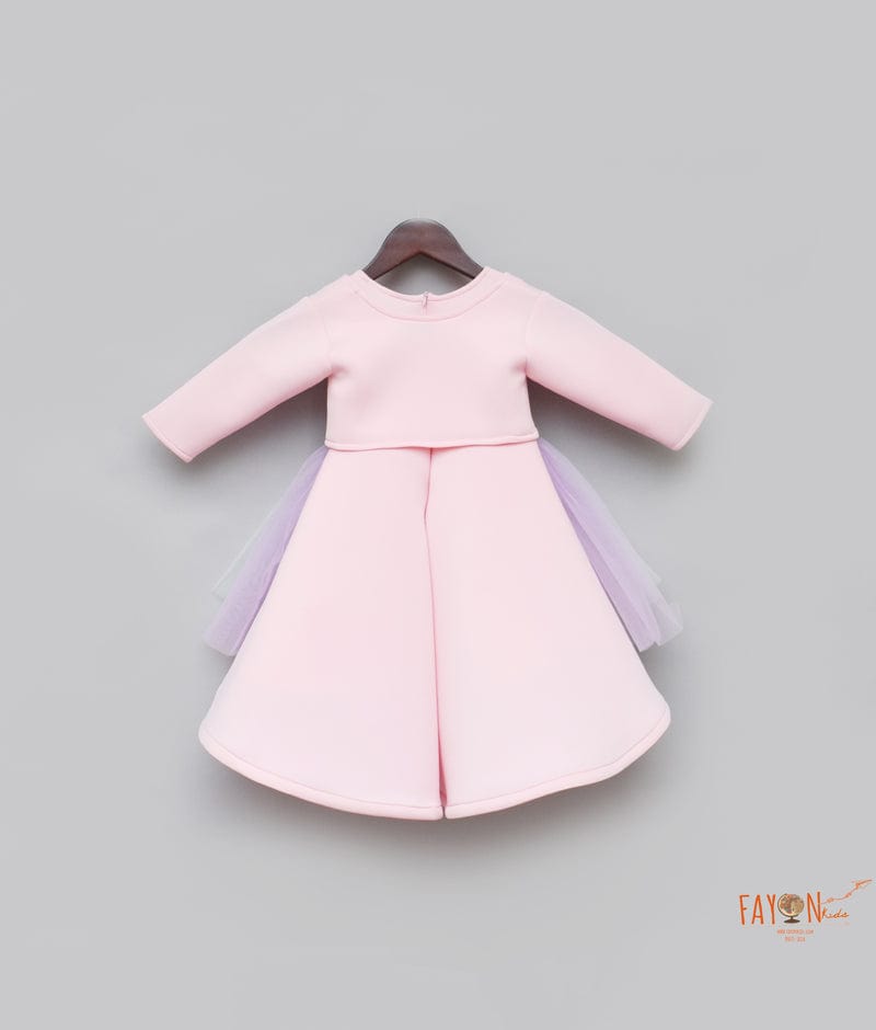 Baby Pink Unicorn Dress with Jacket for Girls