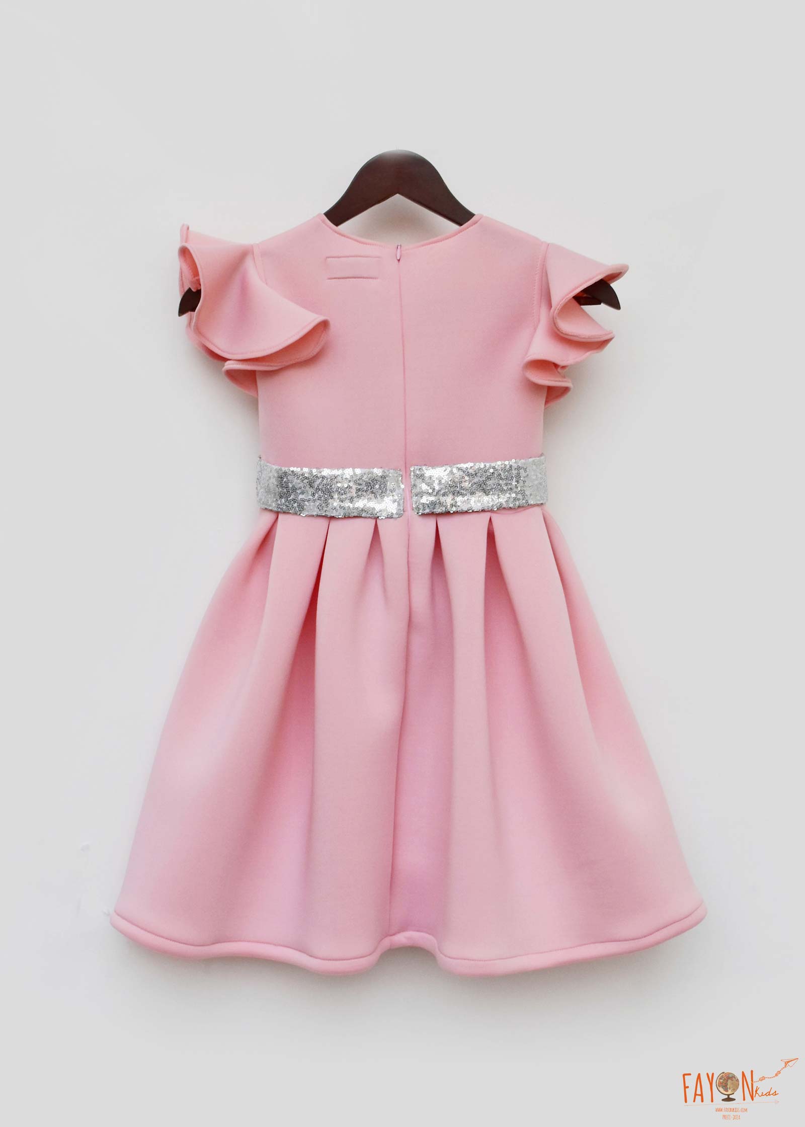 strapless open back dress Pink Satin Mermaid Spaghetti Straps Prom Dresses, MP1029 main image 1