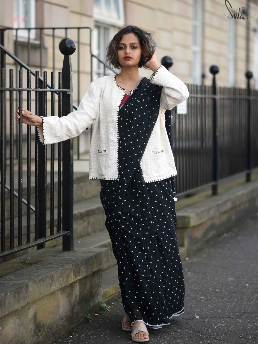 Guinea Fowl Pakhi Polka - Suta Bombay