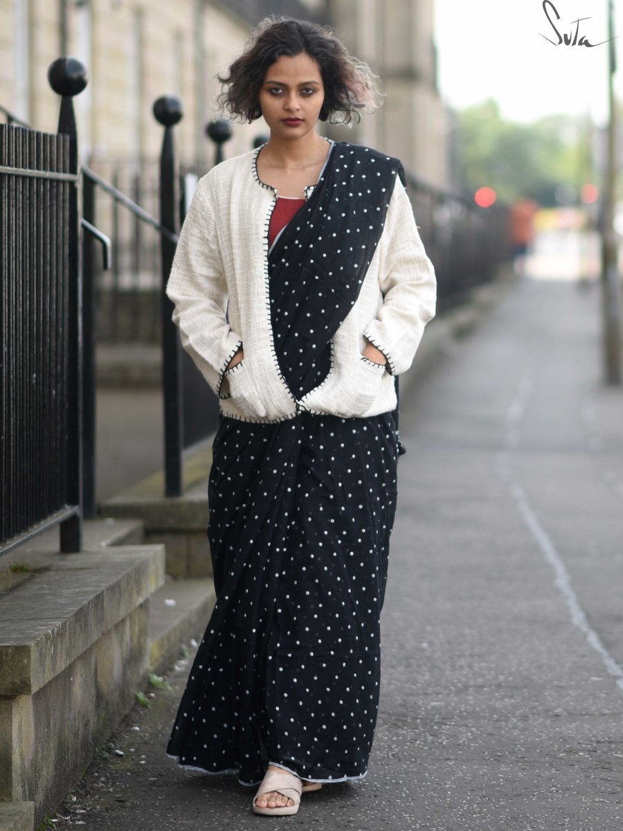 Guinea Fowl Pakhi Polka - Suta Bombay