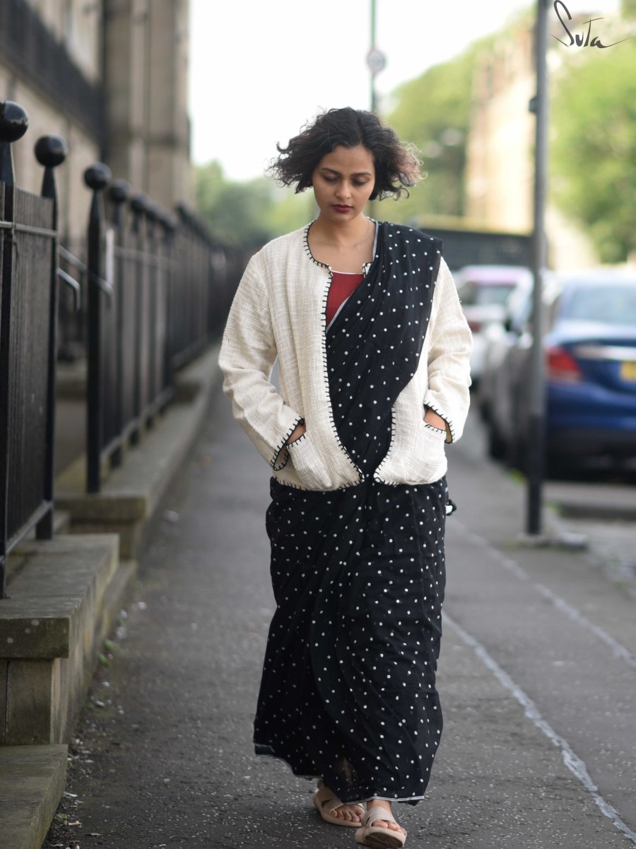 Guinea Fowl Pakhi Polka - Suta Bombay