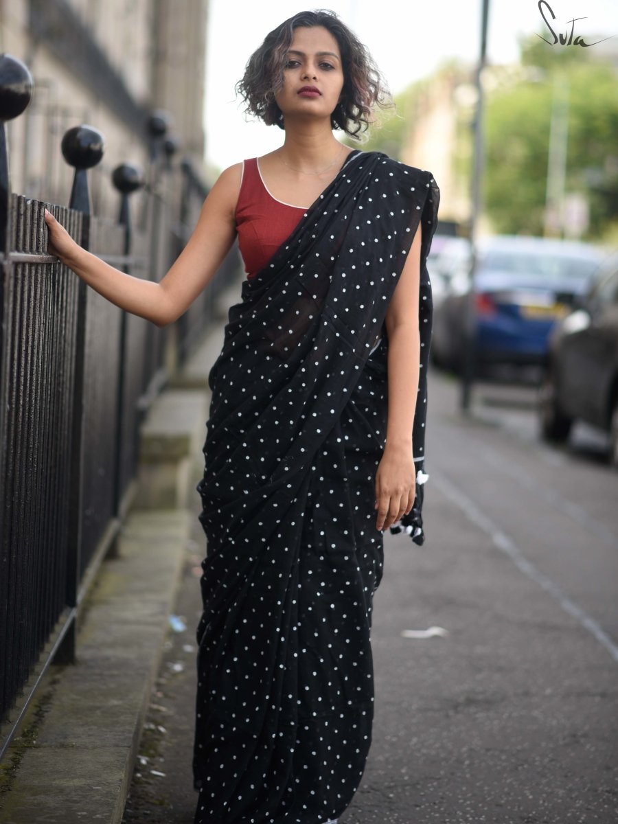 Guinea Fowl Pakhi Polka - Suta Bombay