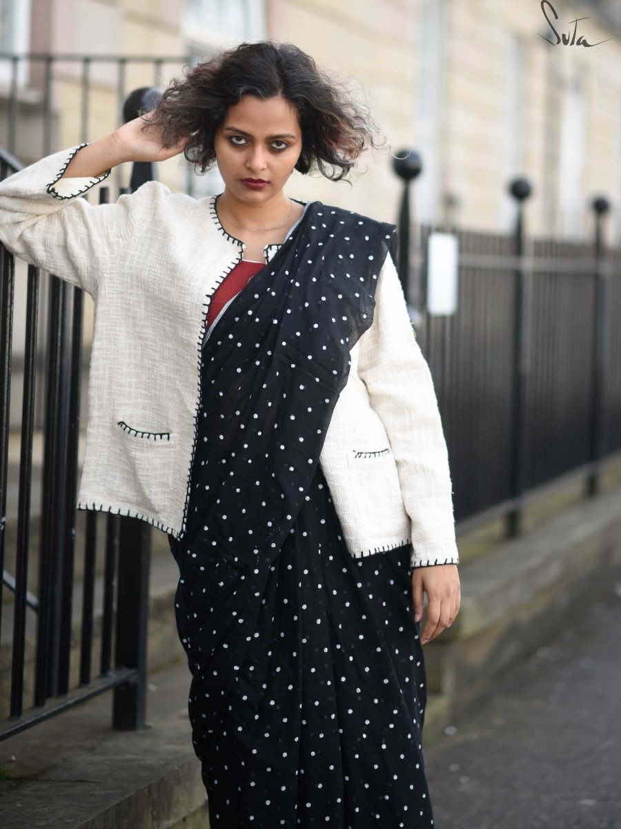 Guinea Fowl Pakhi Polka - Suta Bombay