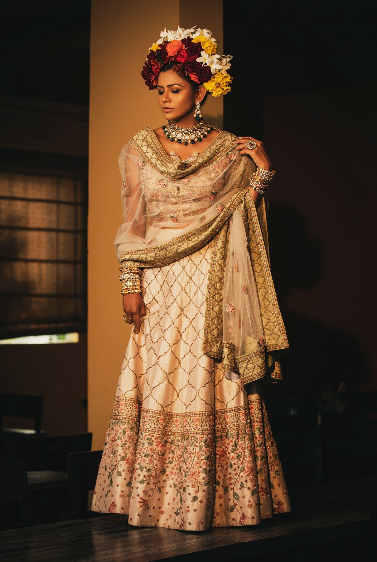Matilda Ivory Bridal Lehenga