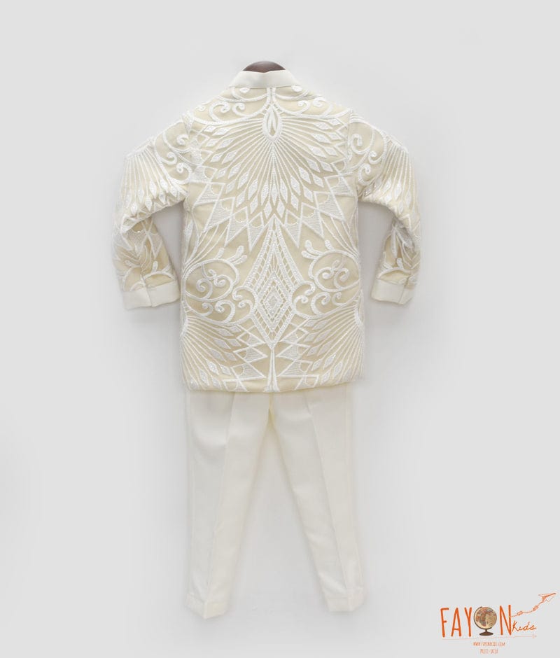 Ivory Bandgala Set