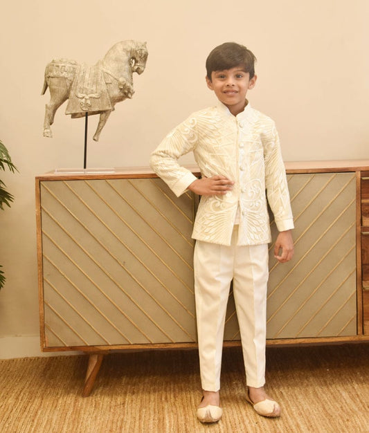 Ivory Bandgala Set