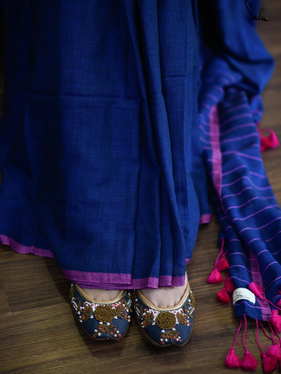 Ma's Sapphire And Rose Quartz Ring - Suta Bombay