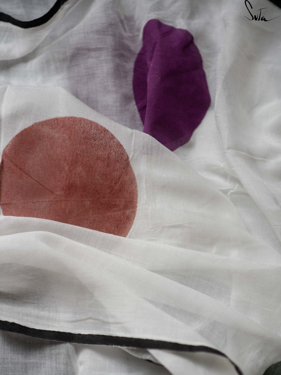 My bed of snow polka - Suta Bombay