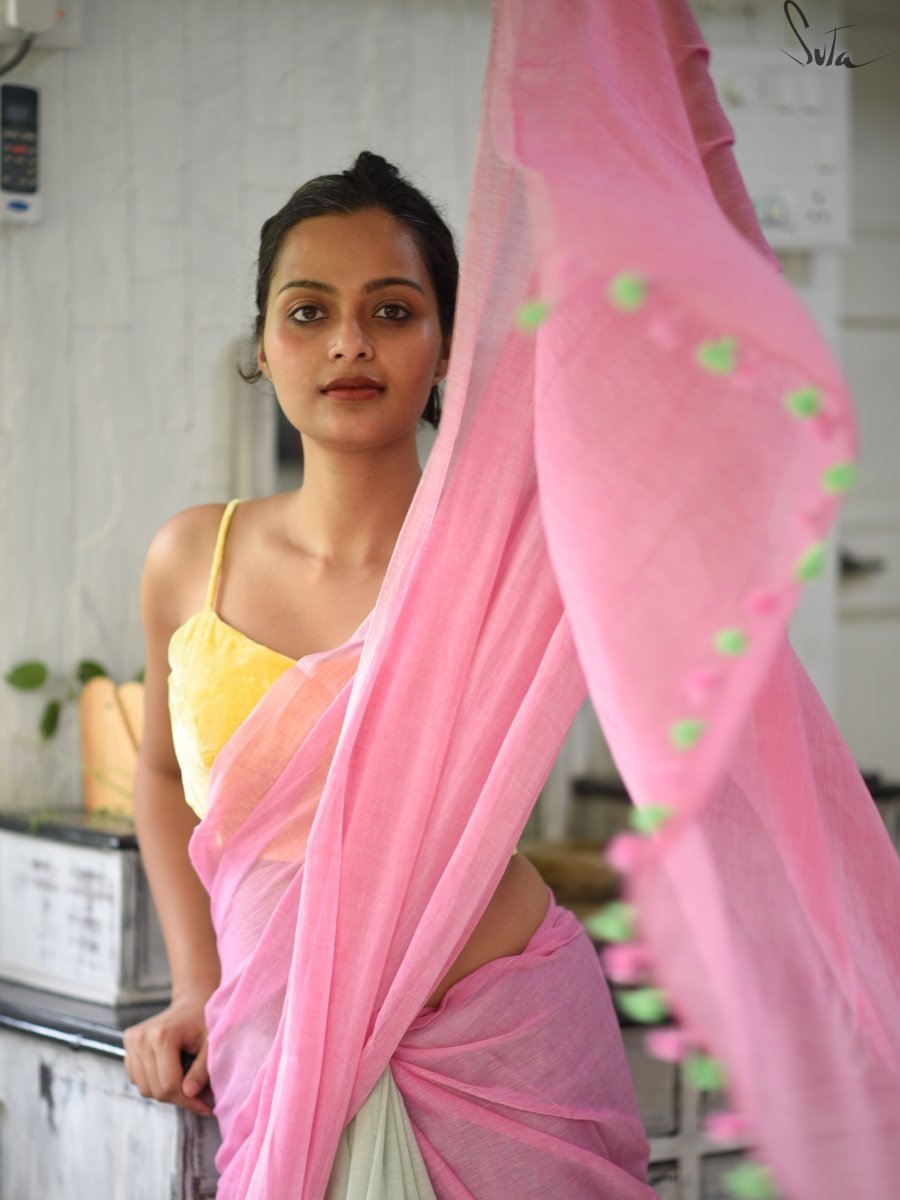 Pink Frangipani - Suta Bombay