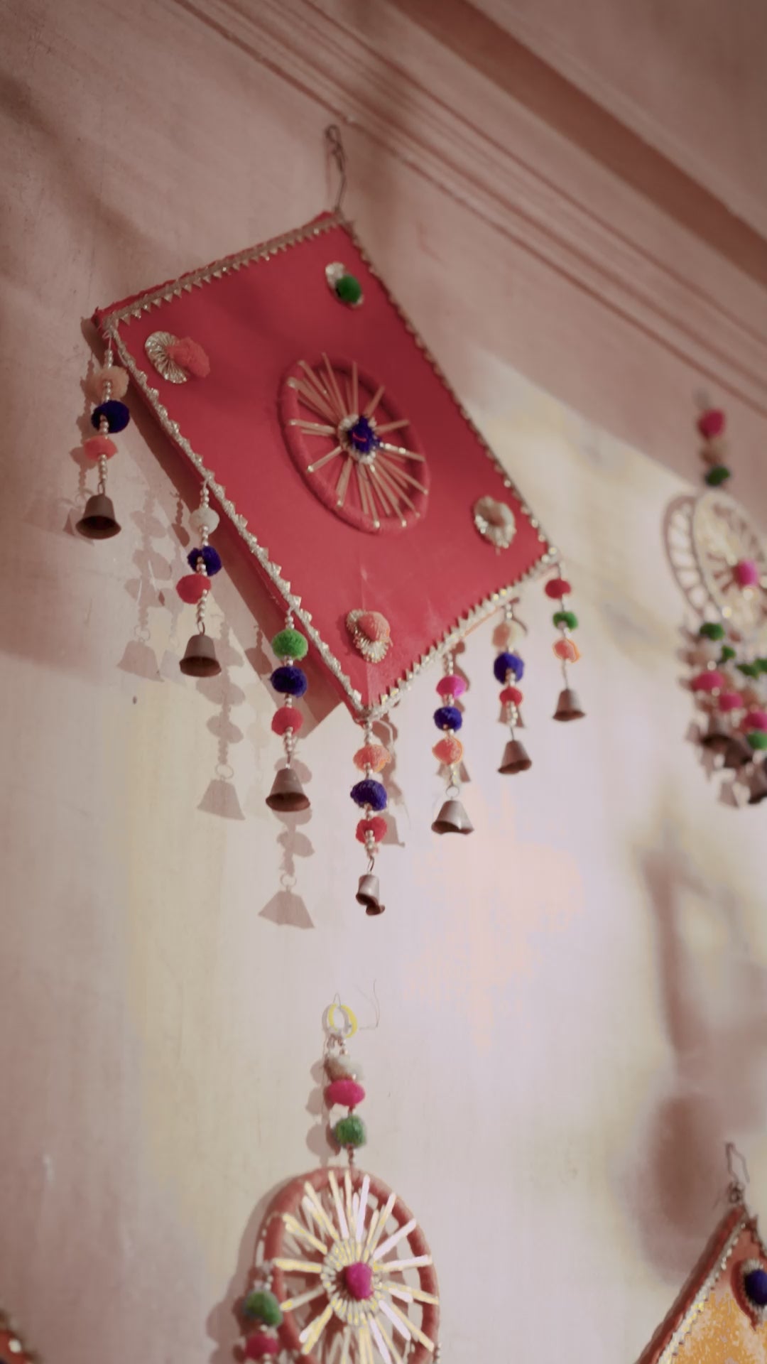 Light Purple Cotton Thread & Mirror Work Navratri Chaniya Choli