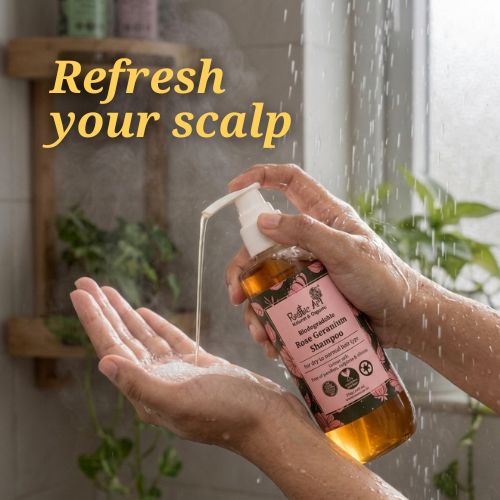Rose Geranium Shampoo (210gm)