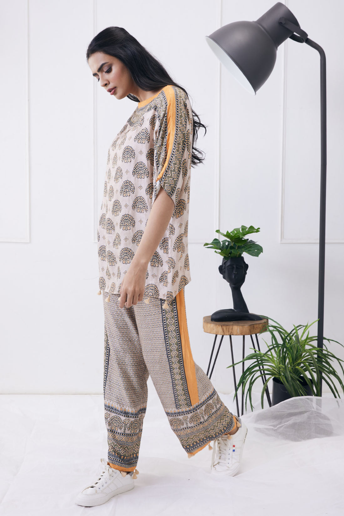 Ela Printed Kimono Co-Ord Set