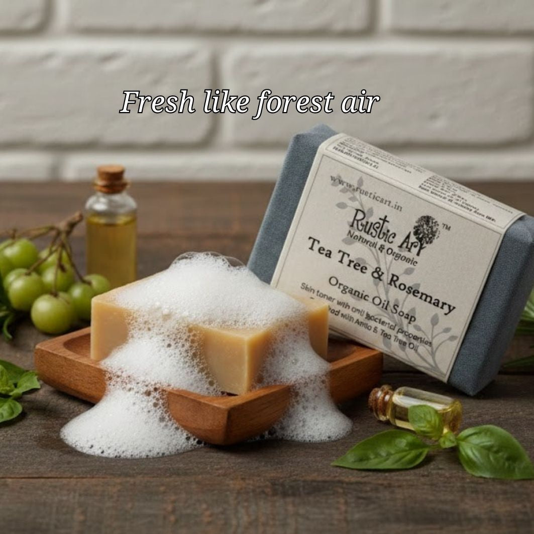 Tea Tree Rosemary Soap (100gm)