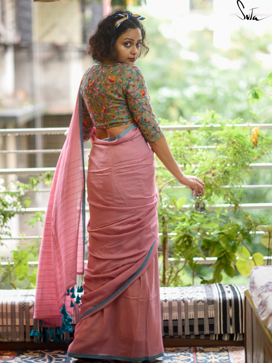 The Precious Pink Feather - Suta Bombay