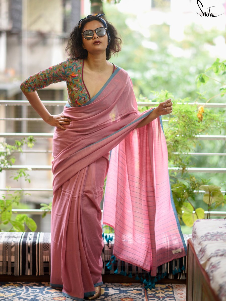 The Precious Pink Feather - Suta Bombay