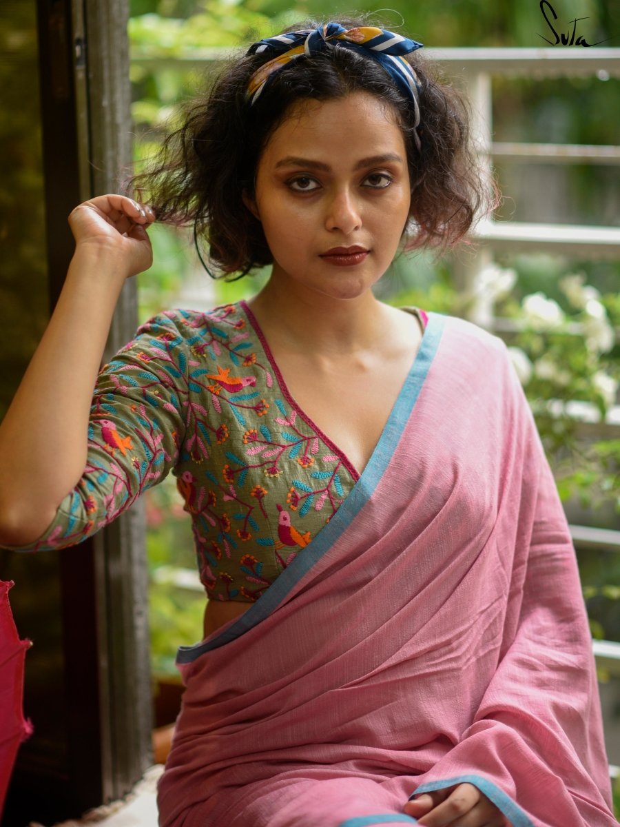 The Precious Pink Feather - Suta Bombay