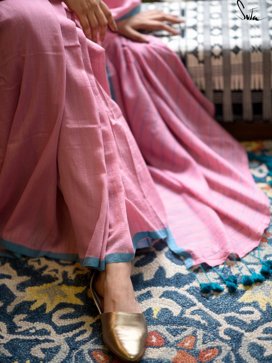 The Precious Pink Feather - Suta Bombay