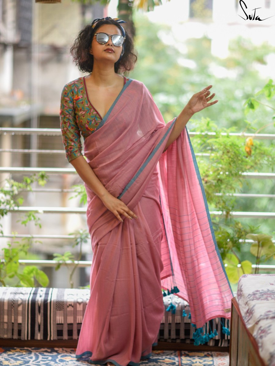 The Precious Pink Feather - Suta Bombay